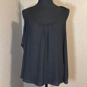 Lush Cold Shoulder Blouse